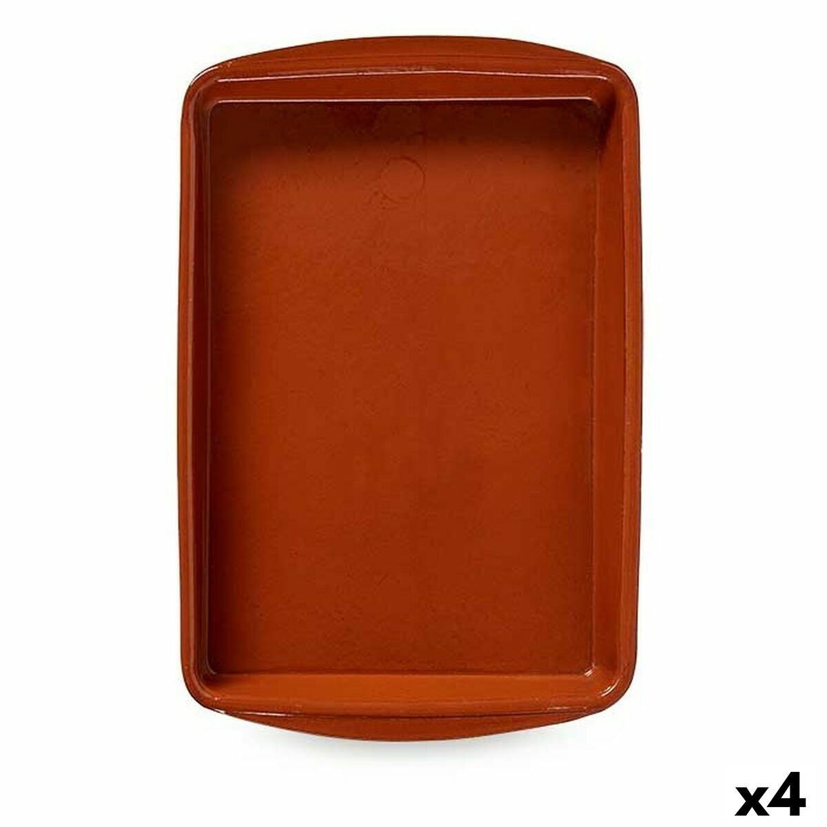 Plat de Four La Dehesa Faïence 40 x 5 x 26,5 cm (4 Unités)