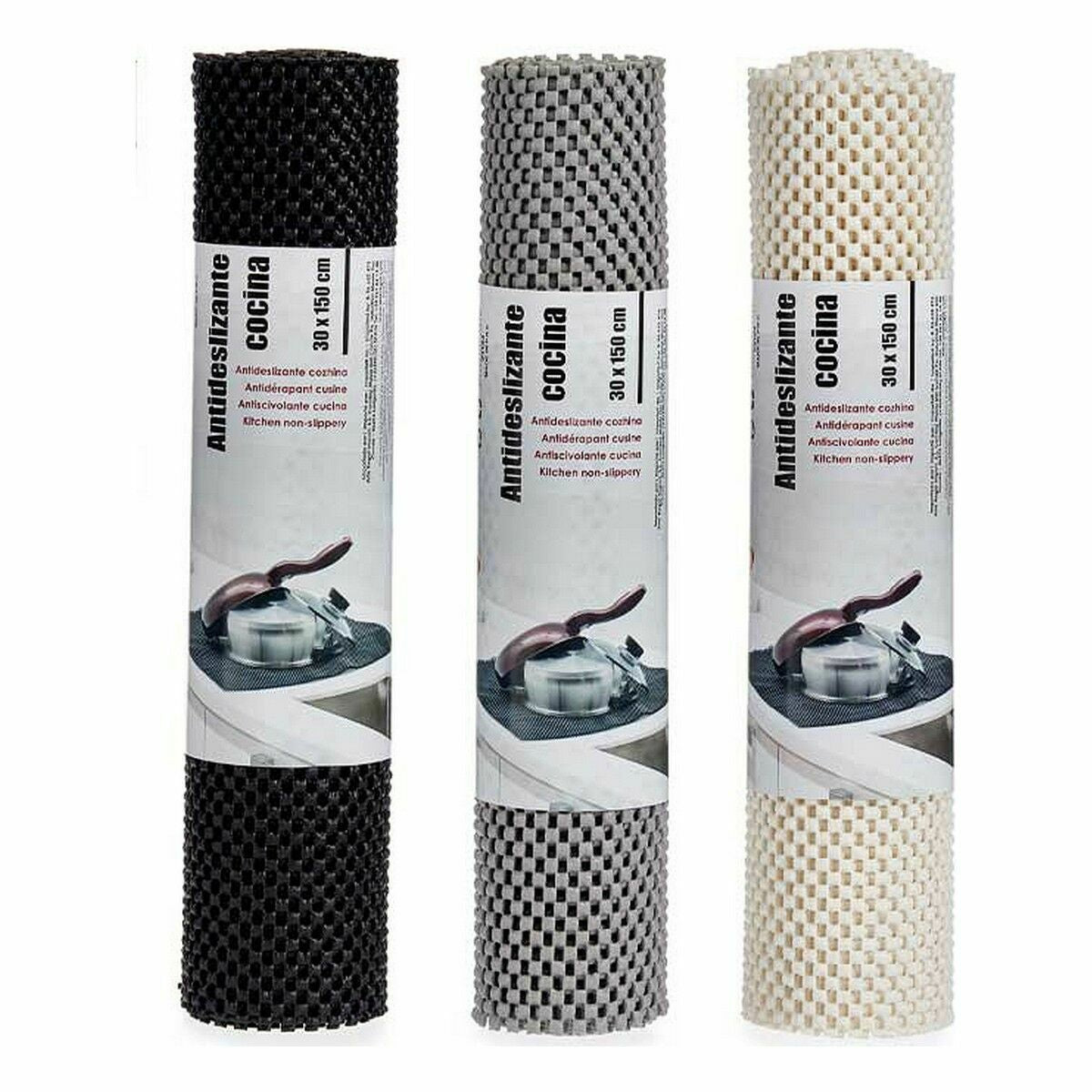 Tapis Antidérapant Kinvara Caoutchouc Plastique 30 x 150 cm (24 Unités)