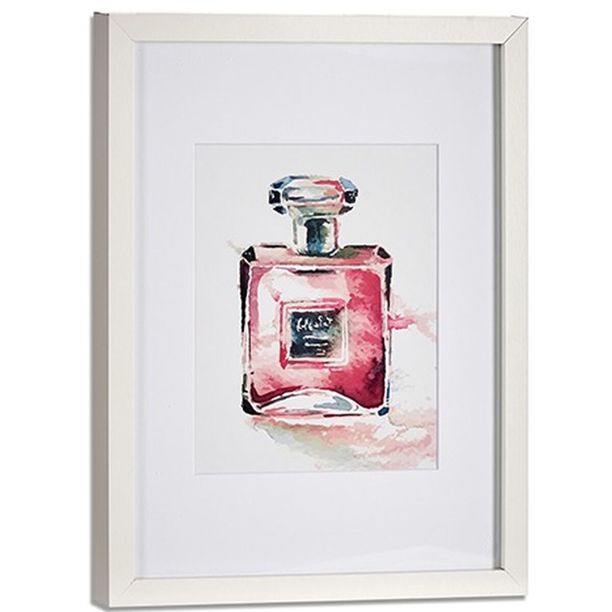 Cadre Gift Decor Jaune Bleu Blanc Rouge verre Contre-plaqué Parfum 33 x 3 x 43 cm (6 Unités)