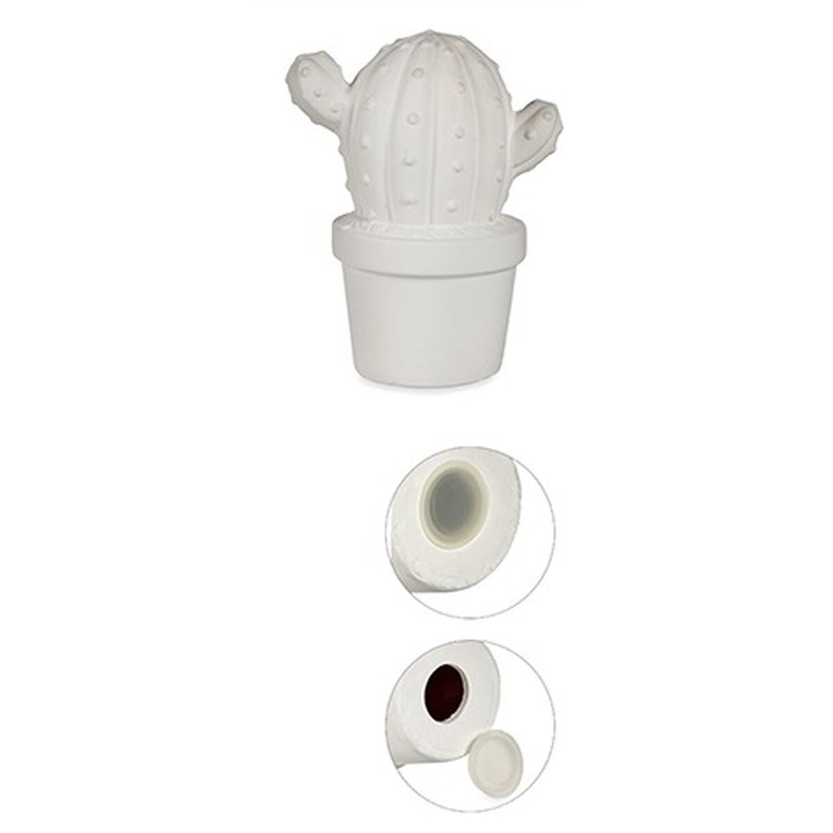 Tirelire à peindre Pincello Cactus 12 x 21 x 17 cm (12 Unités)