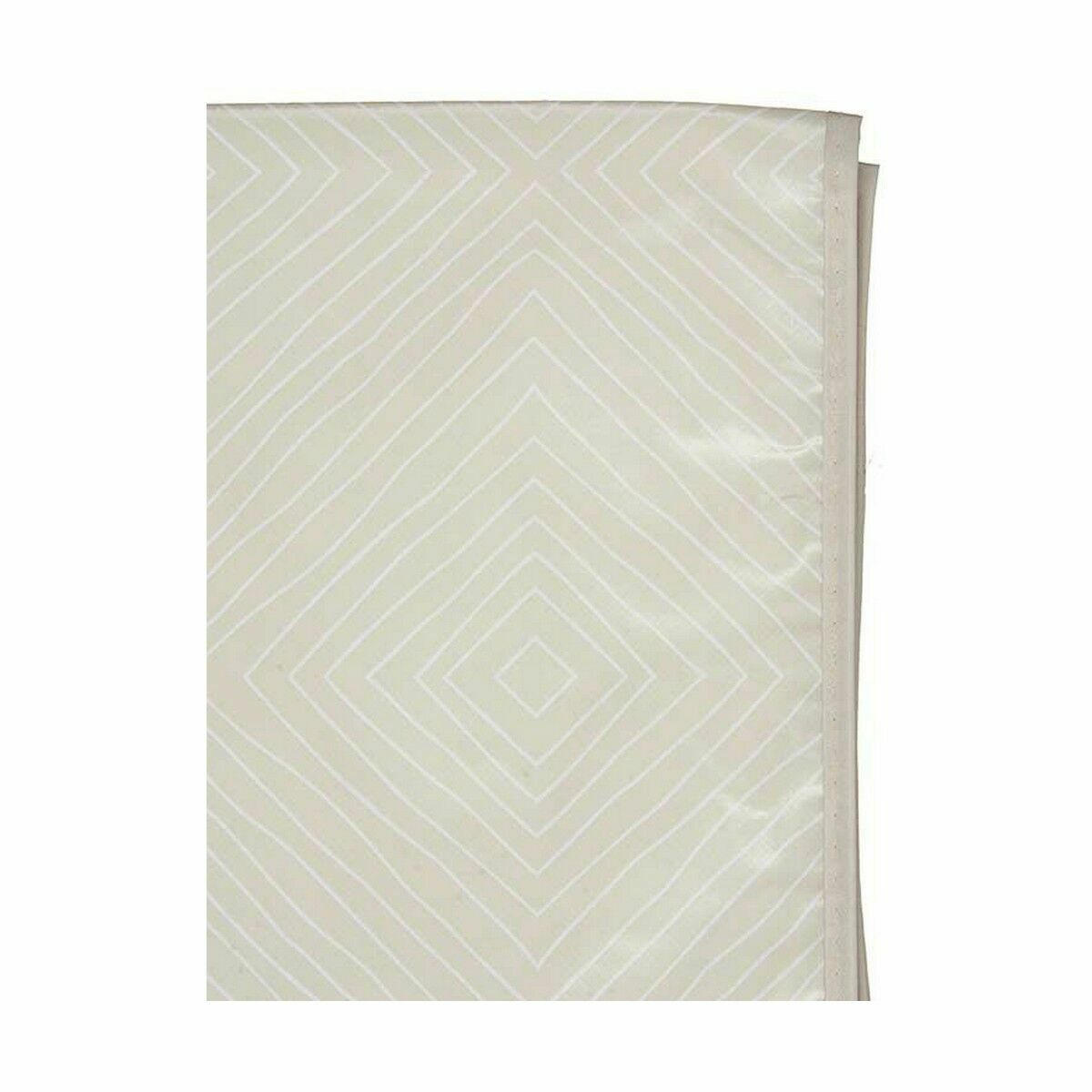 Nappe Jaune Blanc Beige Caoutchouc Losanges 140 x 140 cm (12 Unités)