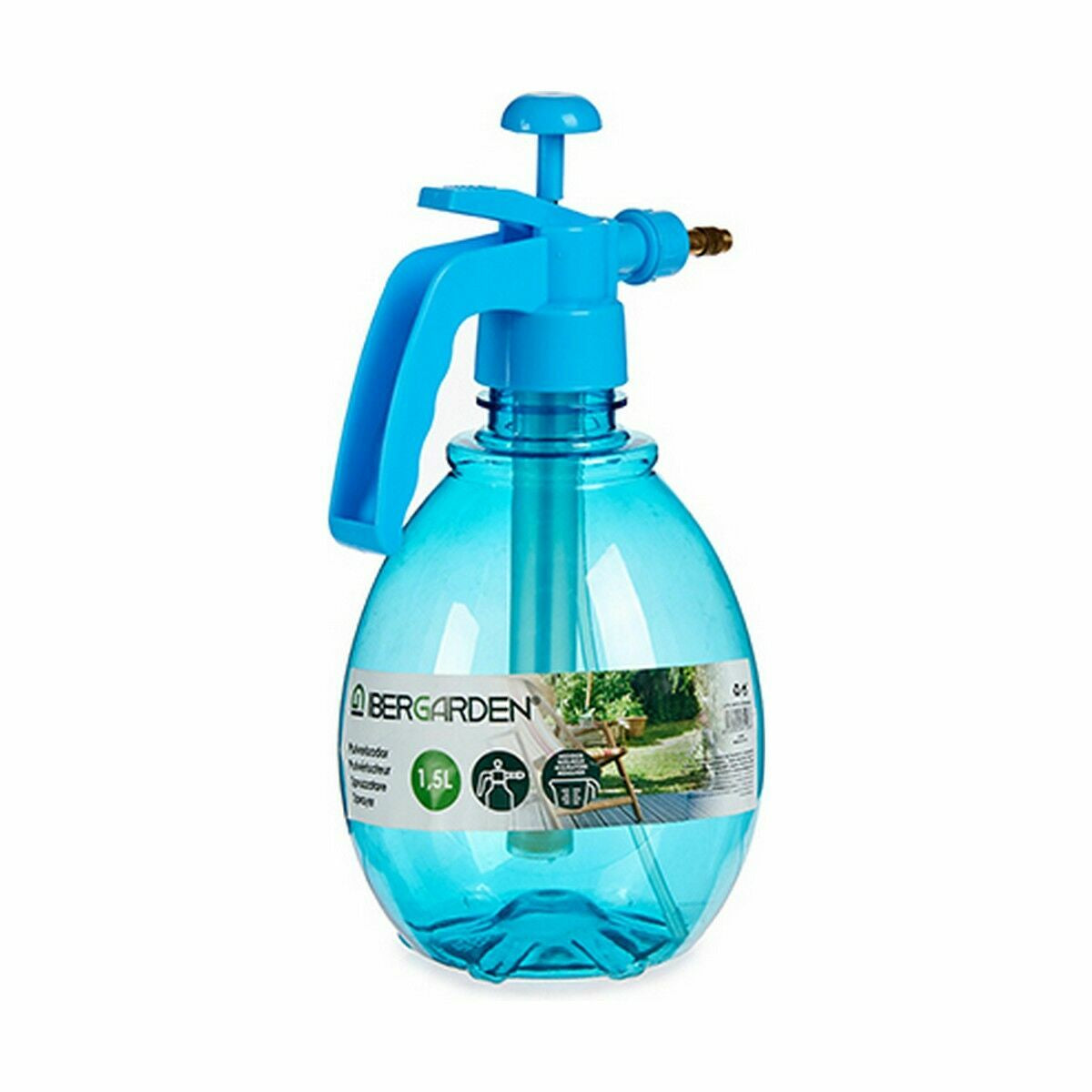 Pulvérisateur à pression pour jardin Ibergarden 1,5 L (18 Unités)