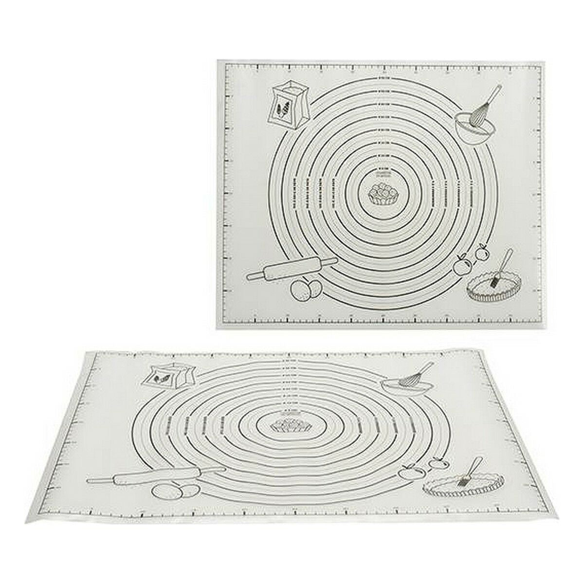 Tapis de cuisson Kinvara Plastique Feuille de Mousse 50 x 40 cm 6 x 45 x 3 cm (12 Unités)