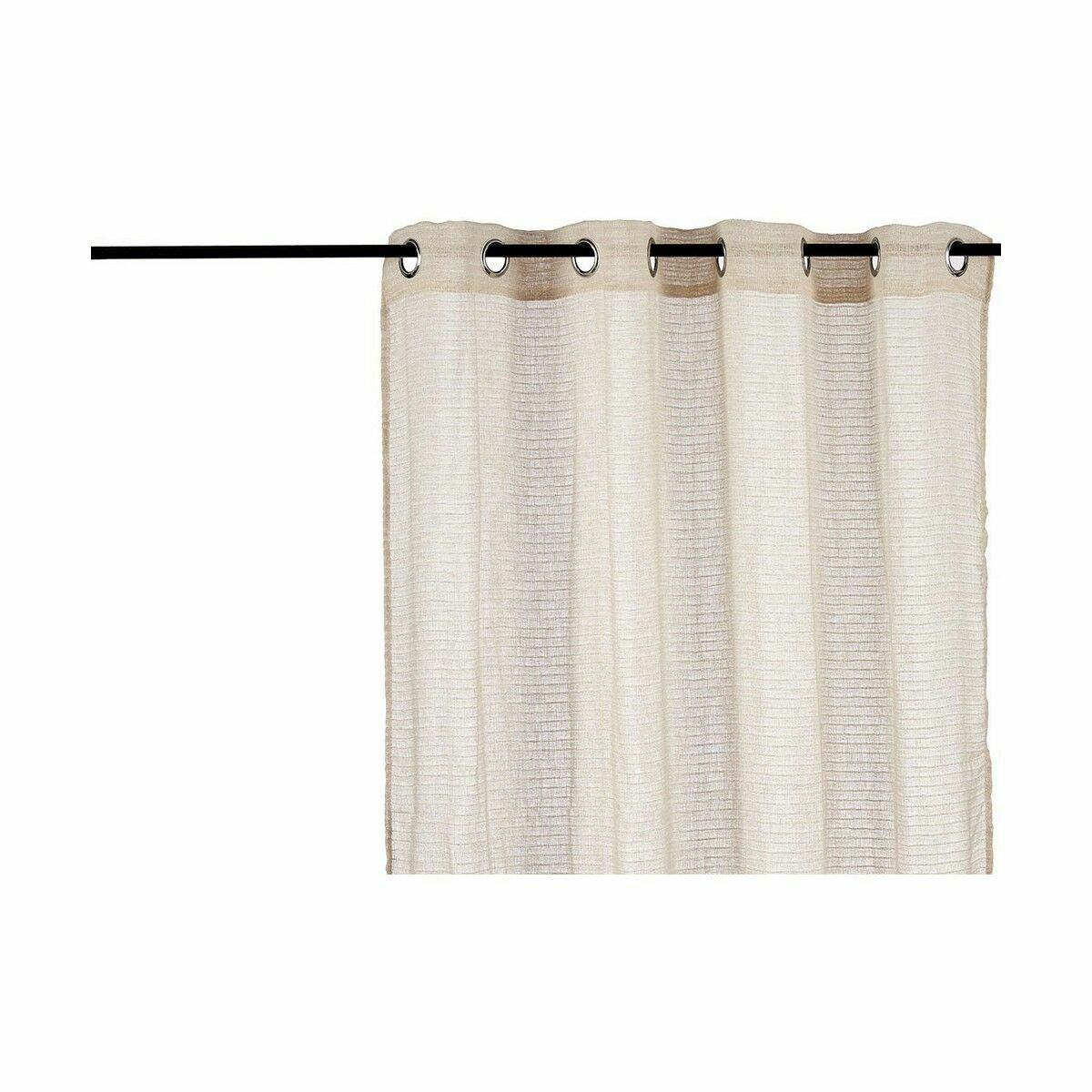 Rideau Gift Decor Beige 140 x 0,1 x 260 cm 34 x 3,5 x 26 cm (6 Unités)