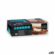 Ensemble de sacs alimentaires réutilisables Leknes Blanc Polyéthylène 22 x 35 cm 21,5 x 1 x 34 cm 14,3 x 5,3 x 4,4 cm (30 Unités