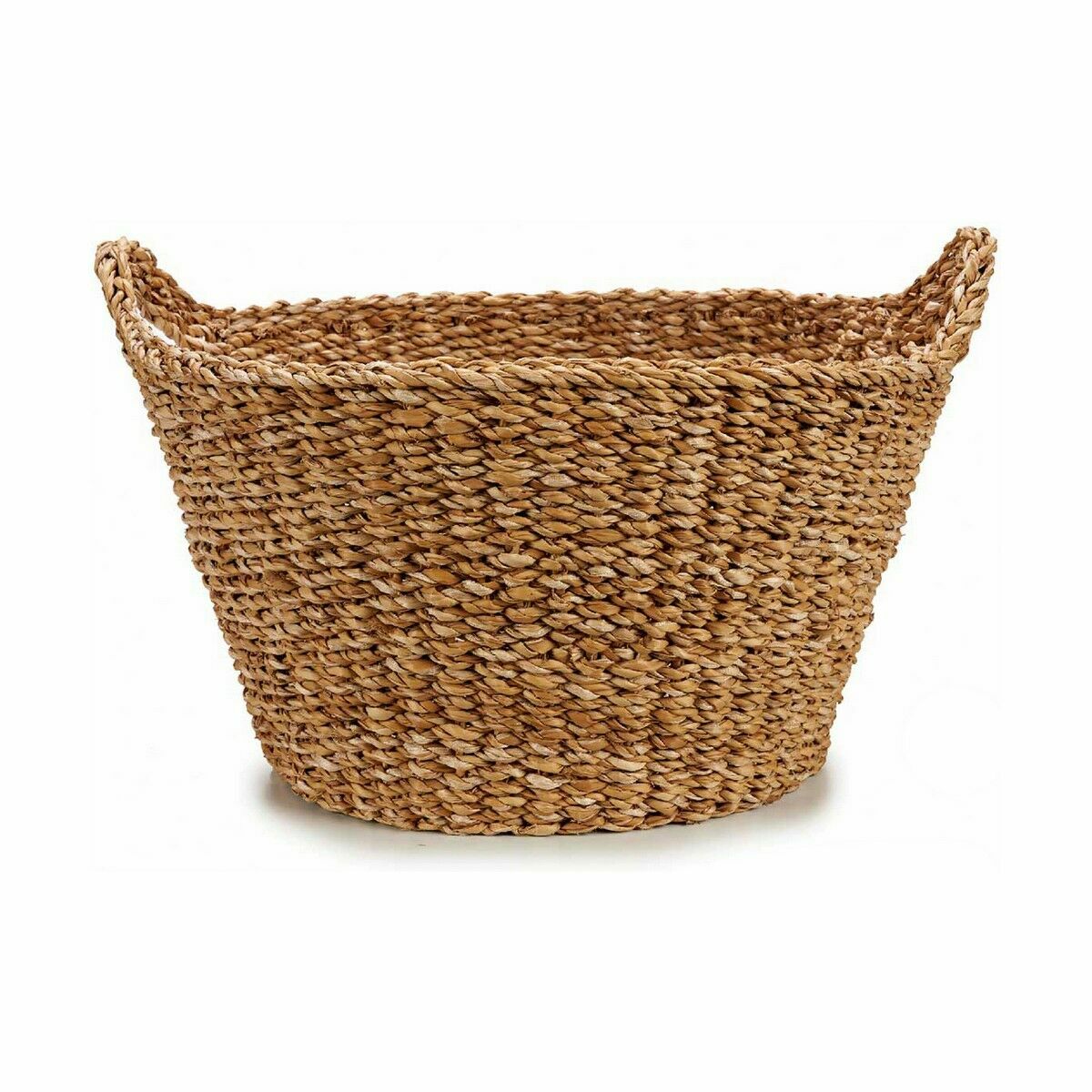Panier Gift Decor Marron Algues marines 21 L Avec des poignées (6 Unités)