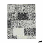 Nappe antitache Kinvara Gris toile Antitaches Carrelage 140 x 180 cm (6 Unités)