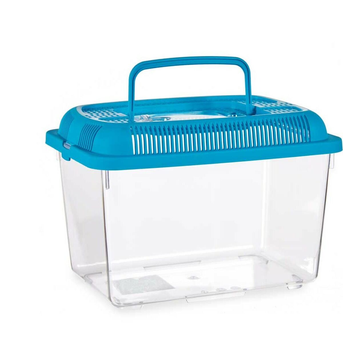 Bocal à poisson Mascow Bleu Plastique 7 L 20 x 20 x 30 cm Avec poignée Grand (8 Unités)