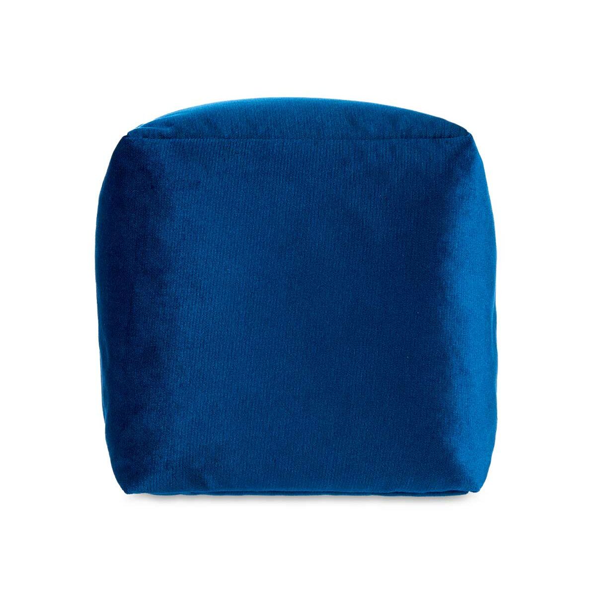 Pouf Gift Decor Bleu polystyrène Velours (4 Unités)