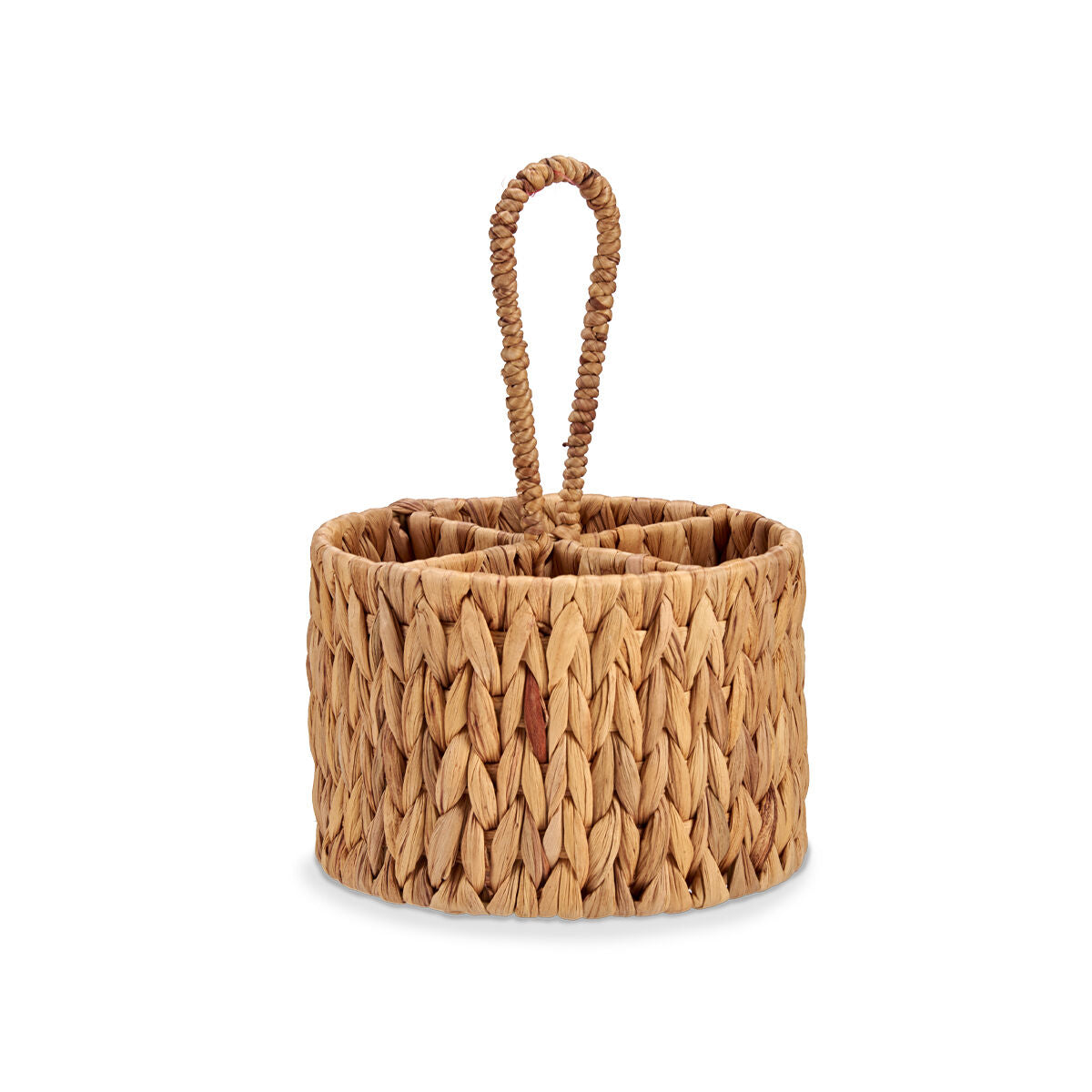 Panier à couverts Gift Decor Marron Métal Jacinthe d'eau 20 x 30 x 20 cm (12 Unités)