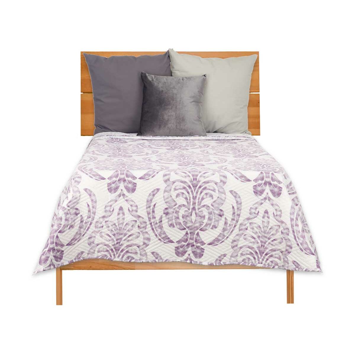 Couette réversible Gift Decor Blanc Violet 180 x 260 cm 260 x 0,3 x 180 cm (6 Unités)