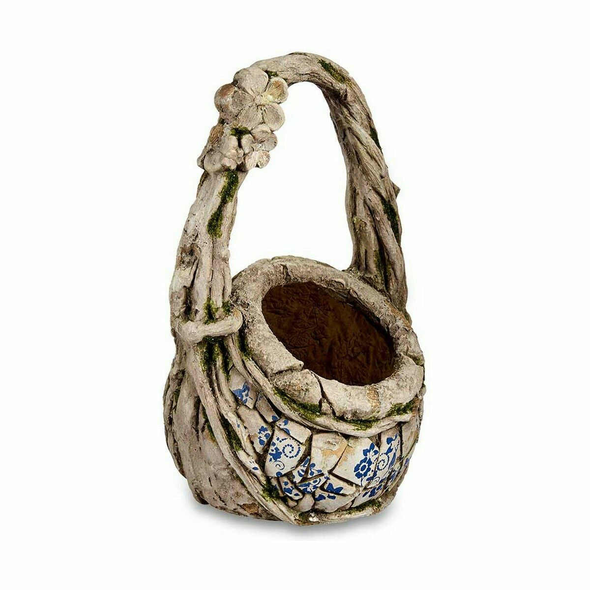 Figure décorative de jardin Ibergarden Polyrésine Vase 25,5 x 44 x 27,5 cm (2 Unités)