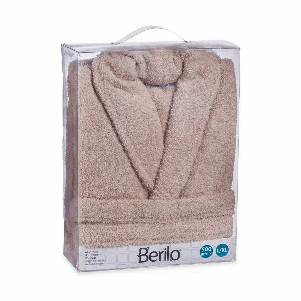 Peignoir de bain Berilo Beige L/XL (6 Unités)
