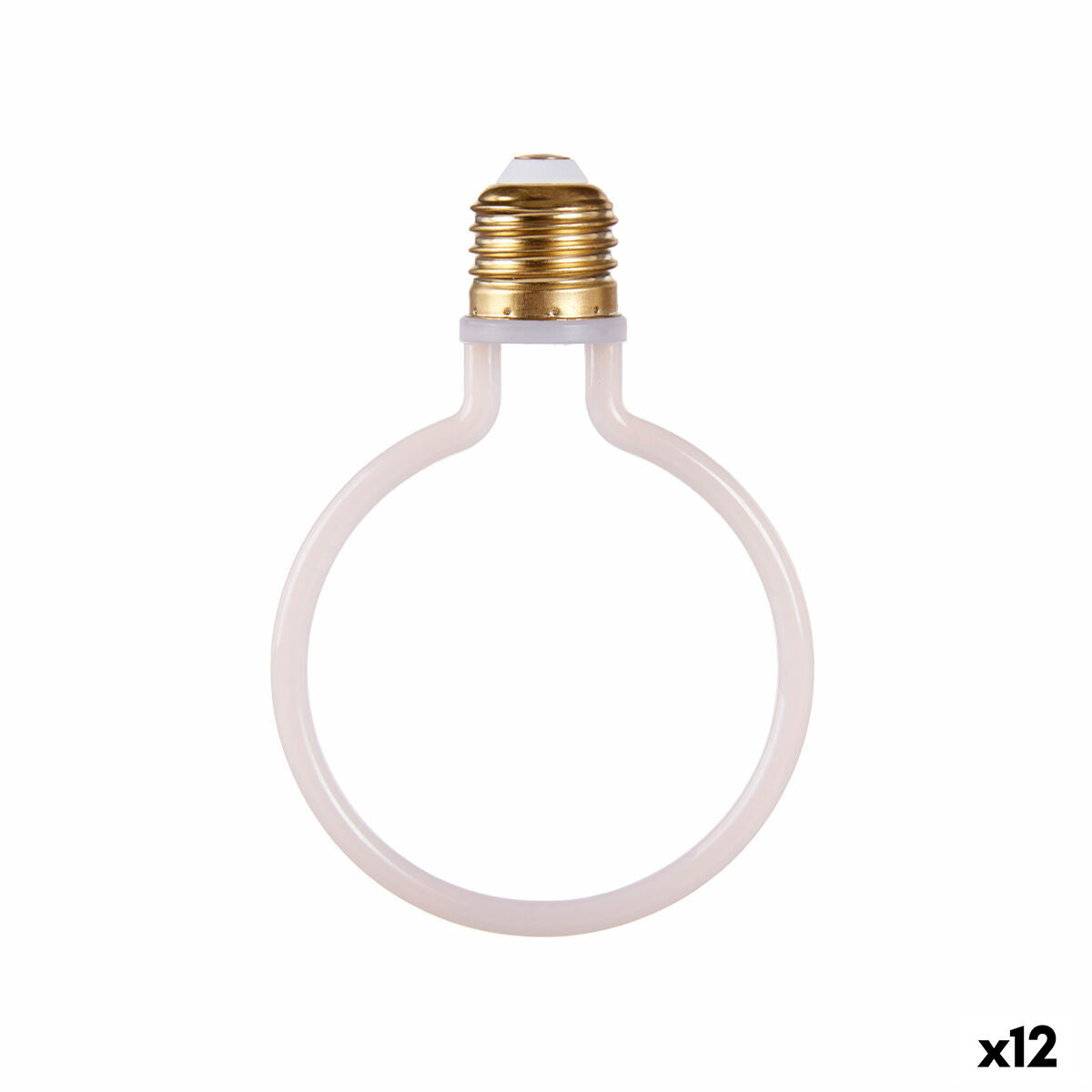 Lampe LED Gift Decor Blanc 4 W E27 9,3 x 13,5 x 3 cm Ballon 12 Unités (2700 K)