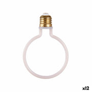 Lampe LED Gift Decor Blanc 4 W E27 9,3 x 13,5 x 3 cm Ballon 12 Unités (2700 K)