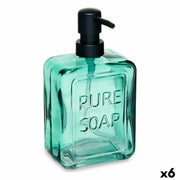 Distributeur de Savon Berilo Pure Soap Vert Verre 570 ml 10 x 18 x 6 cm (6 Unités)
