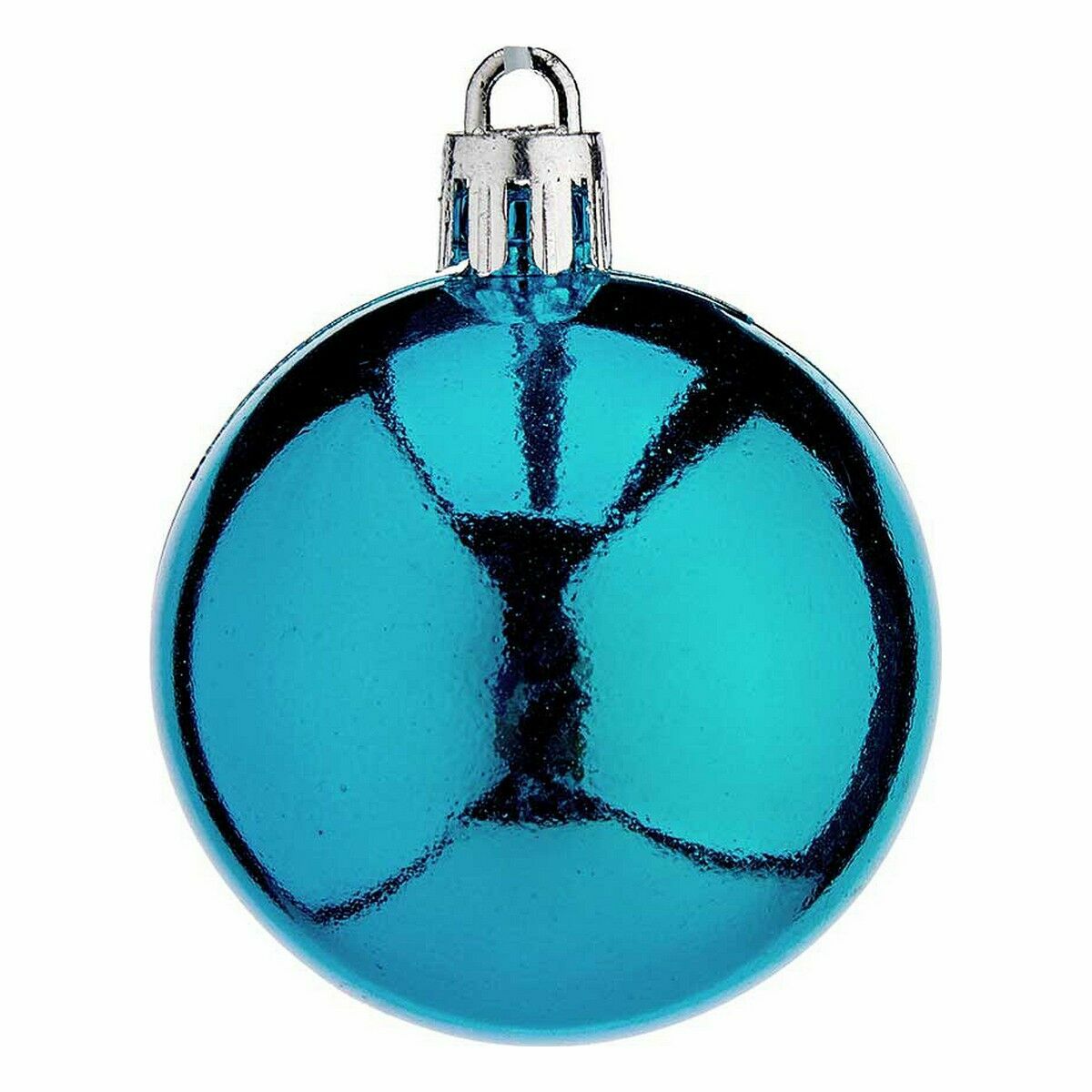 Lot de boules de Noël Krist+ Bleu Plastique (12 Unités)