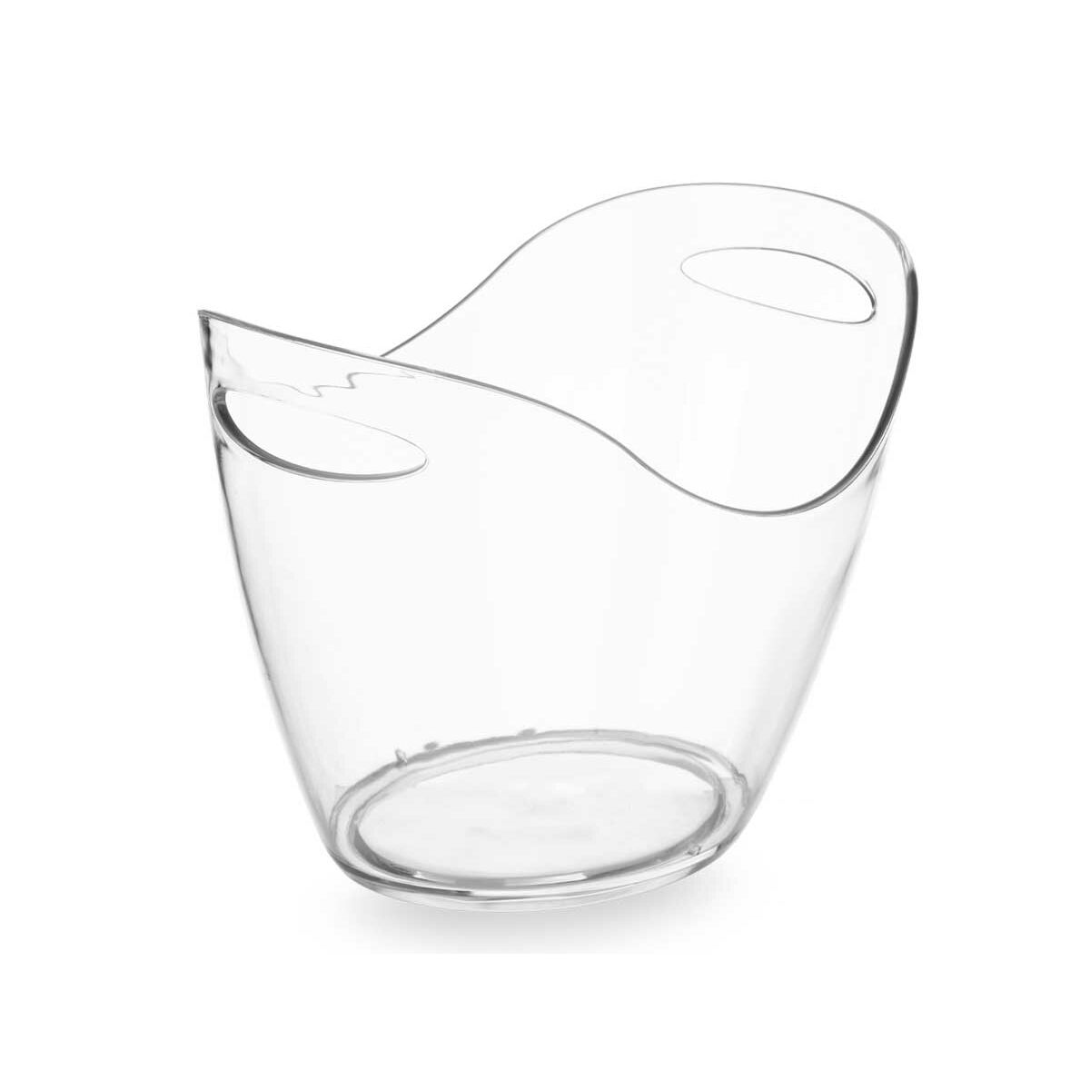 Sceau à Glace Kinvara Transparent Plastique 8 L 34,5 x 25,5 x 26 cm (6 Unités)
