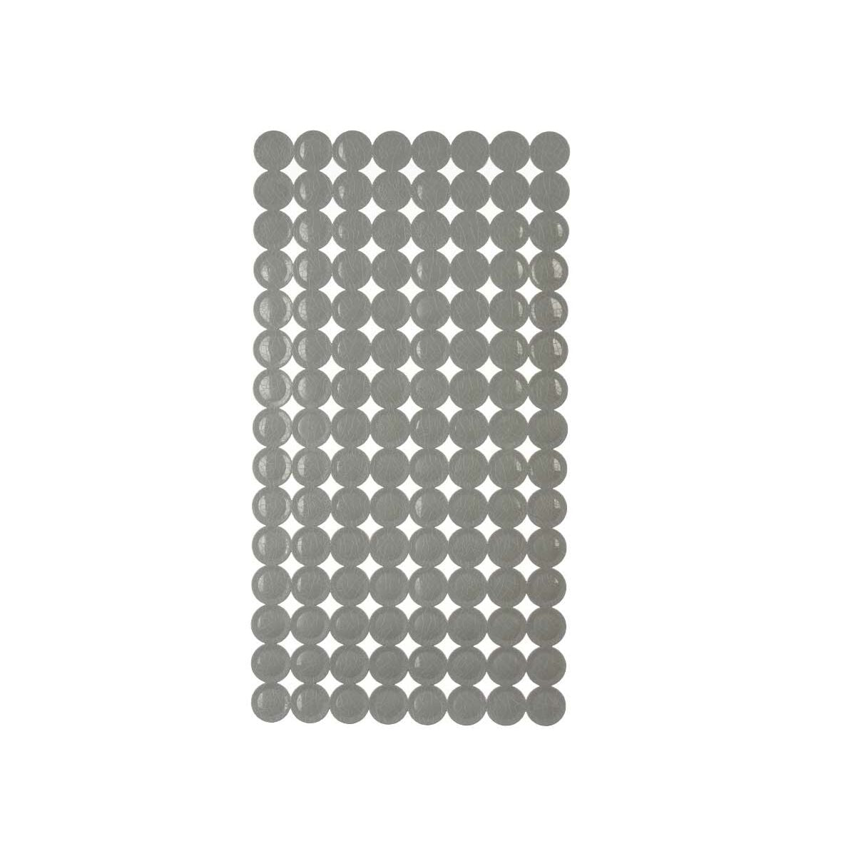 Tapis de Douche Antidérapant Berilo Gris PVC 6 x 38 x 6 cm 6 x 36 x 6 cm 68 x 36 x 1 cm (6 Unités)