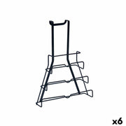 Support pour Ustensiles de Cuisine Kinvara Métal Fer 27 x 37 x 9 cm 27 x 35,5 x 9 cm Couvercle pour poêle (6 Unités)