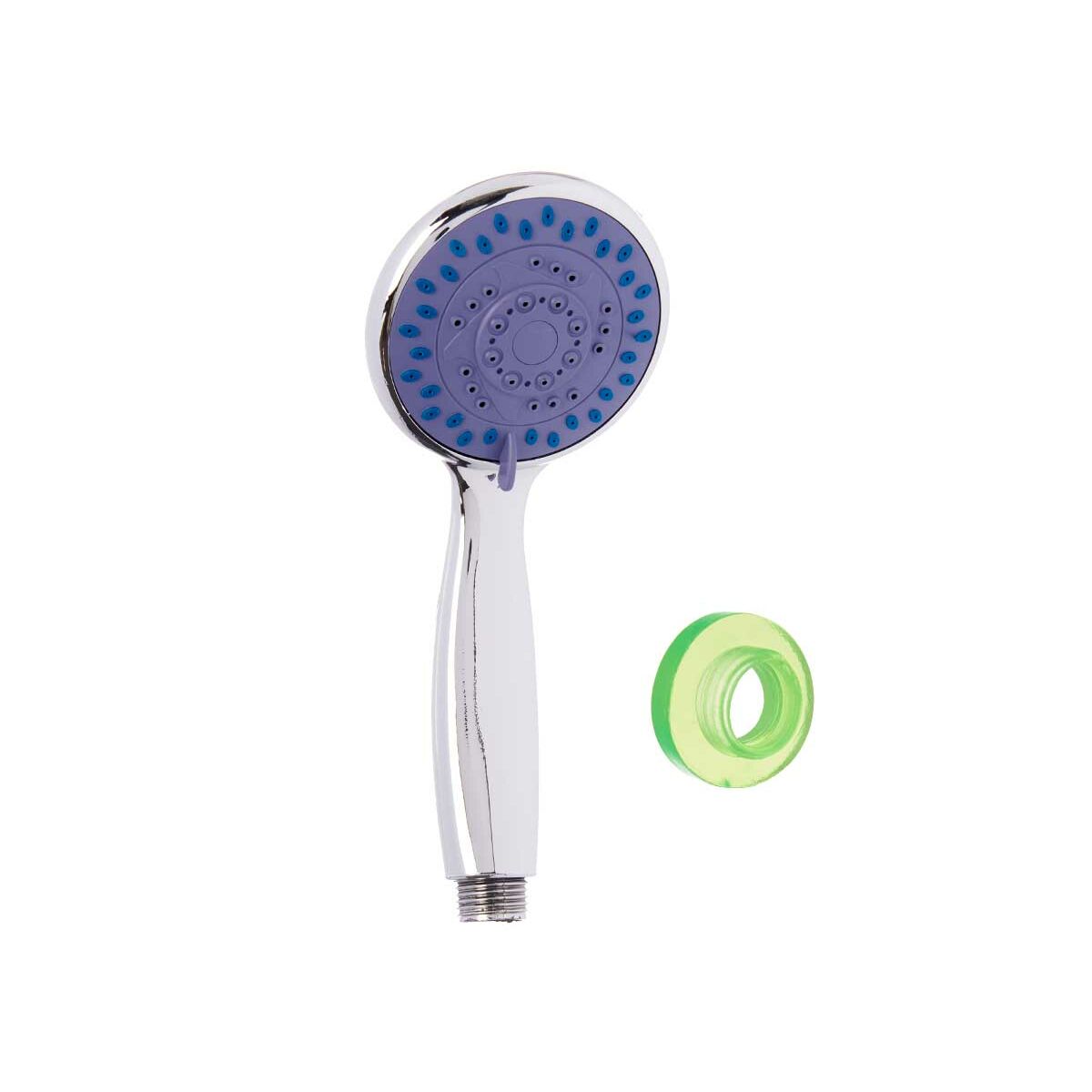 Pomme de douche Berilo Violet Argenté Métal 8,5 x 20 x 8,5 cm (12 Unités)