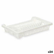 Égouttoir pour Évier Kinvara Blanc Plastique 42,5 x 7 x 29,5 cm (24 Unités)