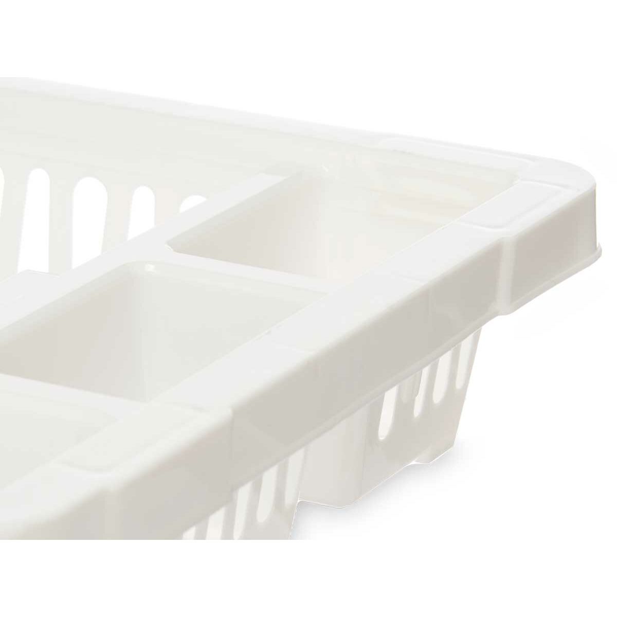 Égouttoir pour Évier Kinvara Blanc Plastique 42,5 x 7 x 29,5 cm (24 Unités)
