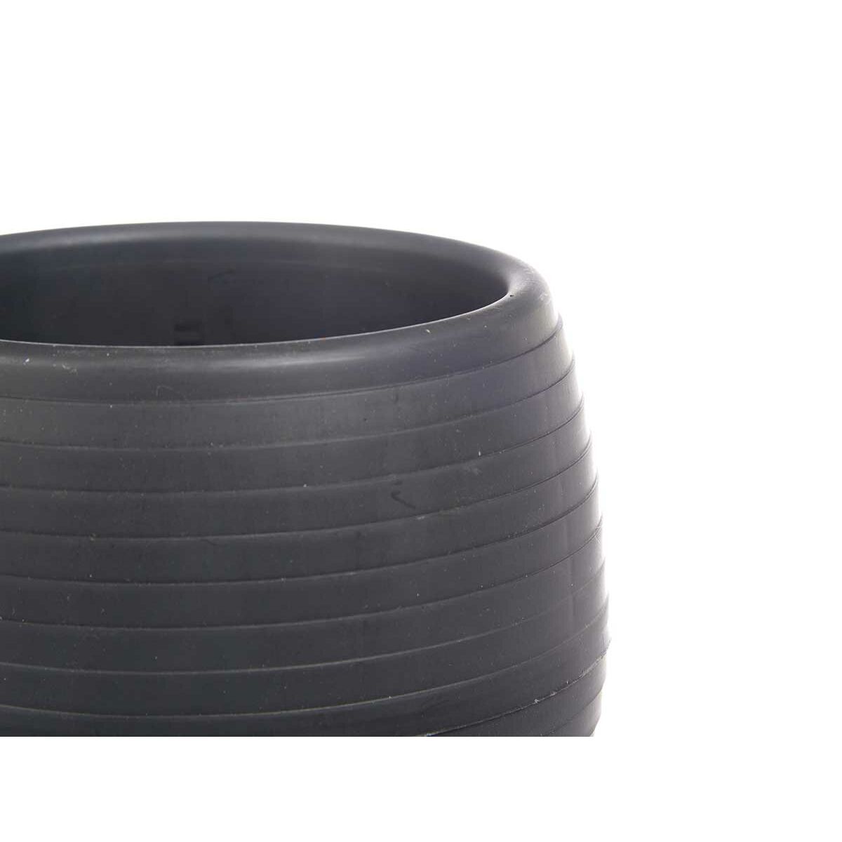 Set de pots Ibergarden Anthracite Plastique 16,5 x 16,5 x 14,5 cm 51,5 x 14,5 x 16,5 cm (4 Unités)