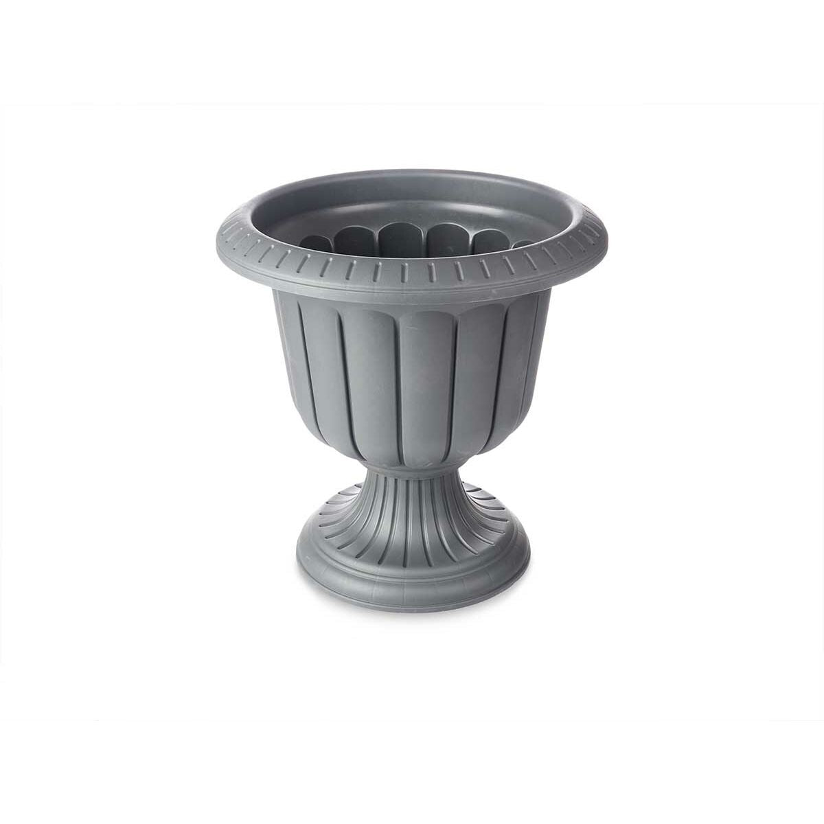 Cache-pot Ibergarden Anthracite Plastique Verre 47,6 x 47 x 47,4 cm (5 Unités)