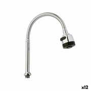 Kitchen Tap Kinvara Noir Argenté Caoutchouc Métal Plastique Extensible Multifonction (12 Unités)