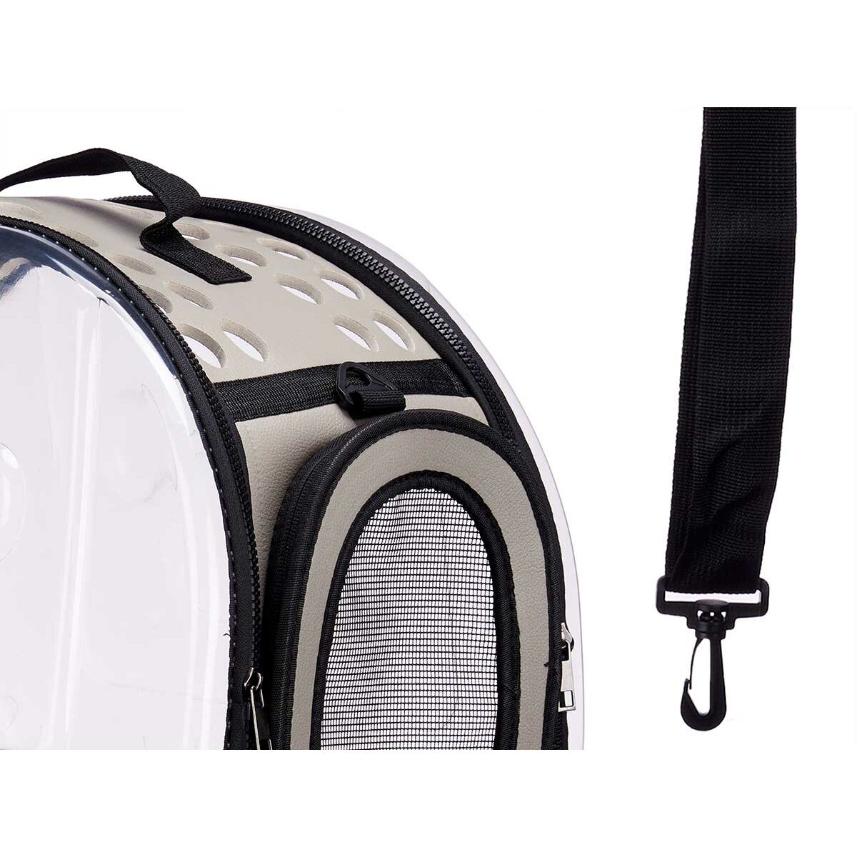 Cage de Transport Mascow Gris Plastique 43 x 20 x 33 cm 43 x 33 x 4 cm (4 Unités)