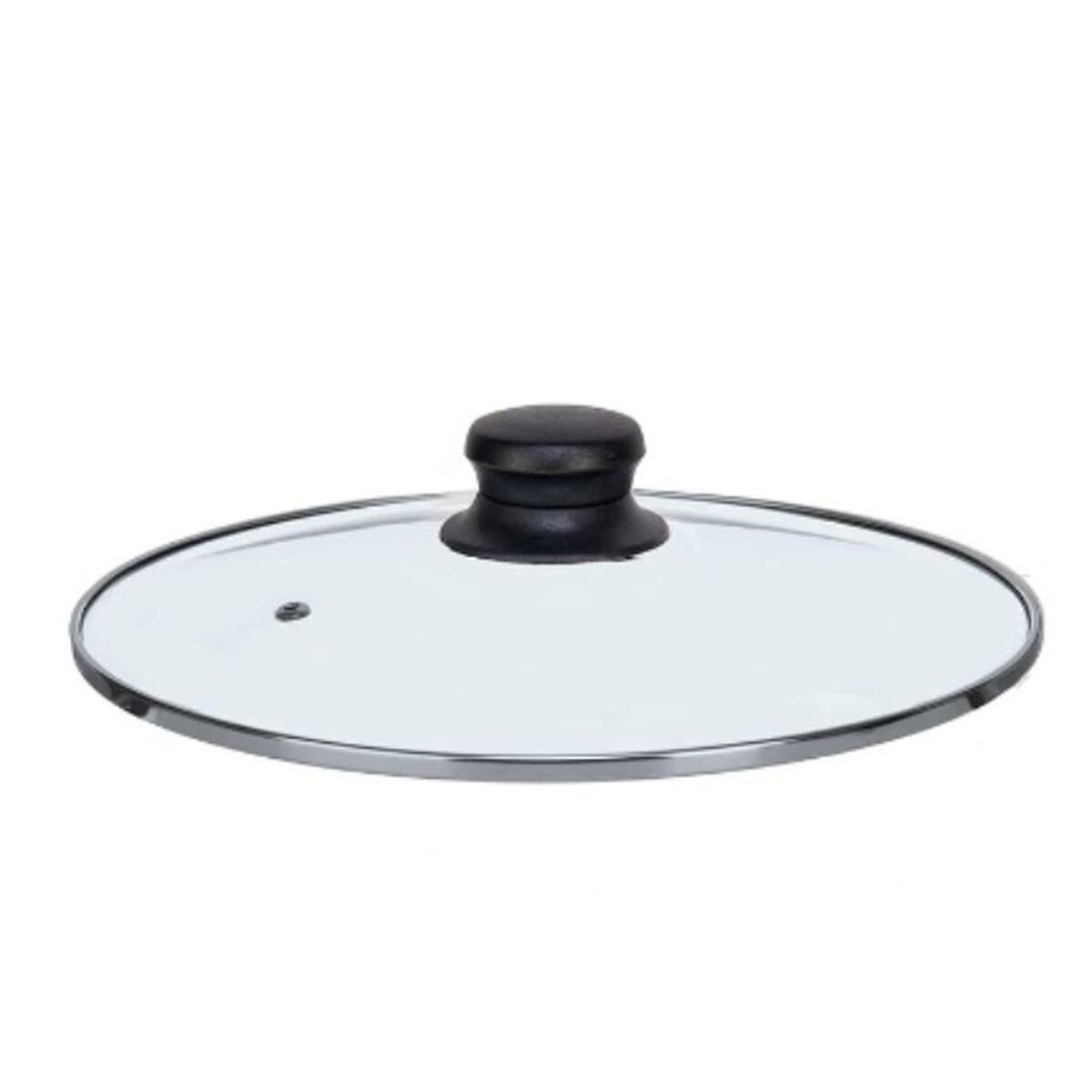 Couvercle pour marmite Kinvara Transparent Argenté Argent Métal verre Acier inoxydable Verre Acier 22 cm 22,5 x 6 x 22,5 cm 22,5