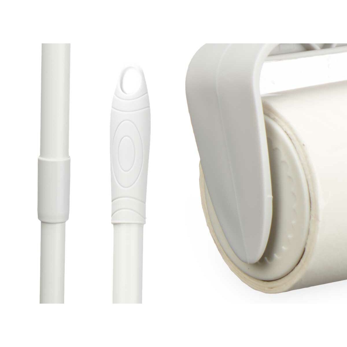 Anti-peluche Blanc 20 x 120 x 70 cm 20 x 117 x 6 cm Télescopique (12 Unités)