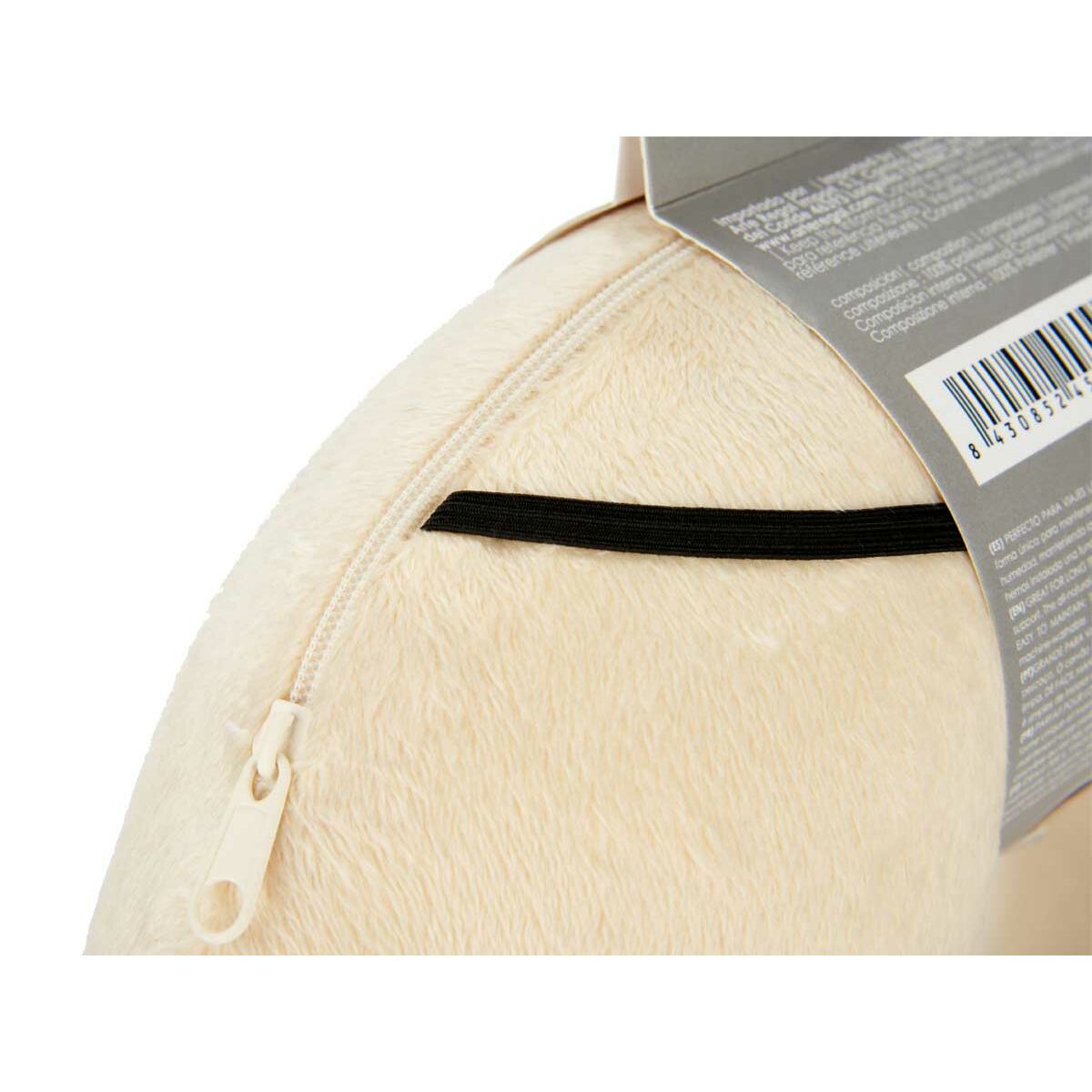 Coussin Cervical Bleu Noir Beige Gris 31 x 10,5 x 27,4 cm (4 Unités)