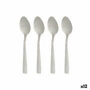 Set de cuillères à dessert Kinvara Argenté Acier inoxydable 2,7 x 13,5 x 0,3 cm 6 x 16,5 x 2,5 cm Dessert (12 Unités)