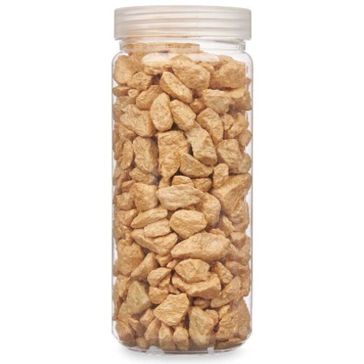 Pierres Décoratives Gift Decor Beige 10 - 20 mm 700 g 6,2 x 15,3 x 6,2 cm 6,5 x 15,8 x 6,5 cm (12 Unités)