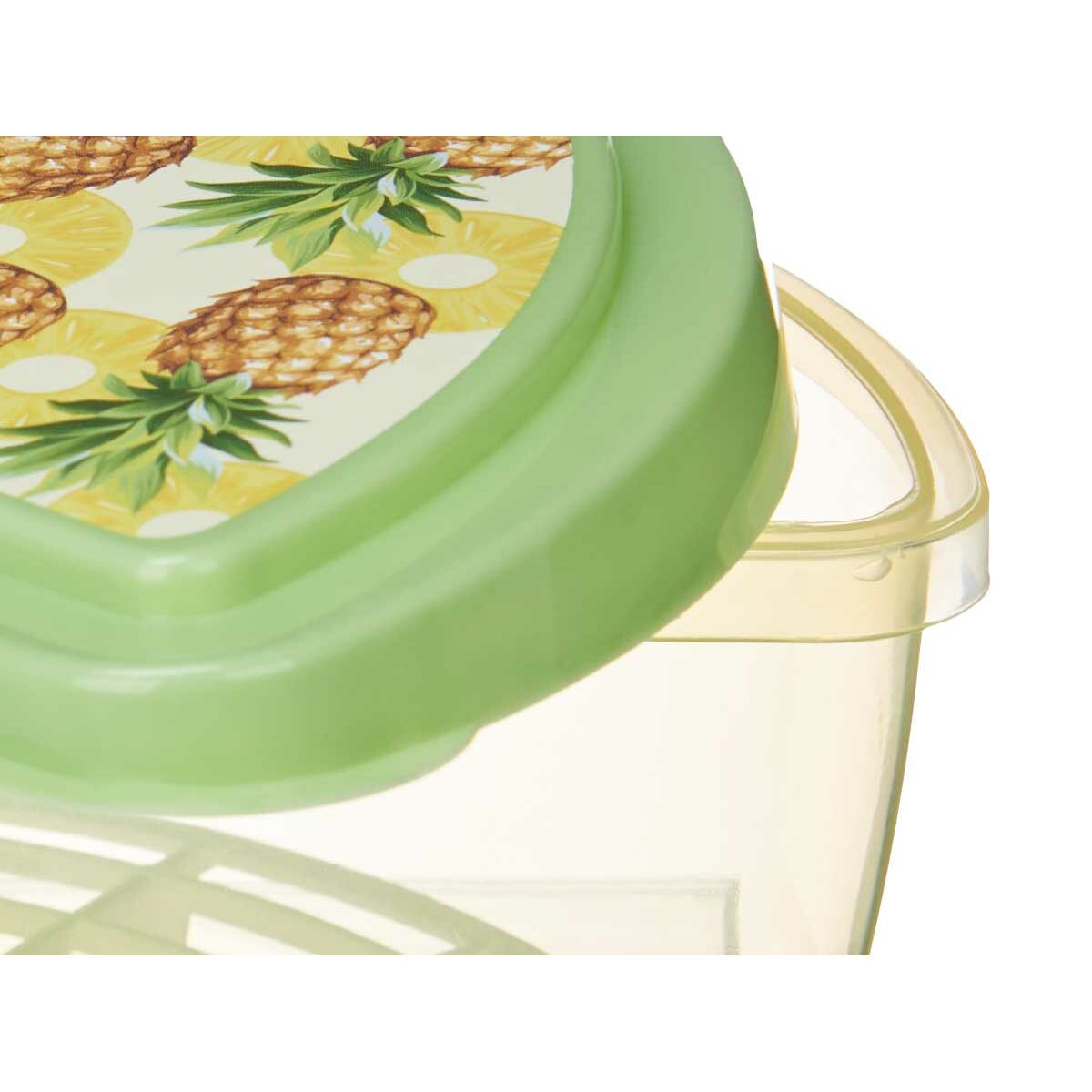 Boîte à lunch Leknes Plastique Ananas Kiwi 1,2 L Fruits (24 Unités)