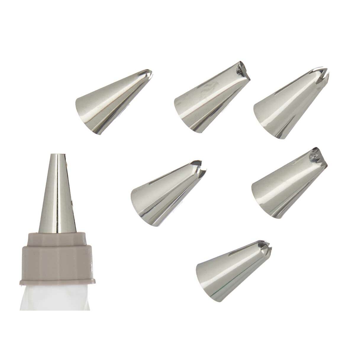 Poche à douille pour pâtisserie Kinvara Blanc (12 Unités)