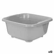 Bassine Kinvara Gris Plastique 11 L (12 Unités)
