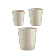 Set de pots Ibergarden Gris Argile Cónica Ø 14 cm Ø 22 cm Ø 17 cm 22,5 x 21 x 22,5 cm 3 Pièces