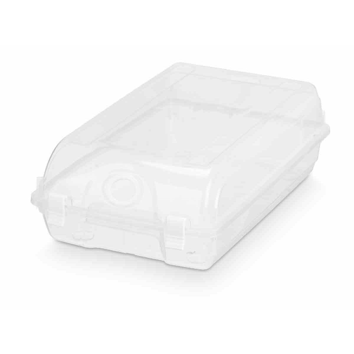 Boîte à chaussures empilable Gondol Transparent Plastique 19 x 10,5 x 33 cm (12 Unités)
