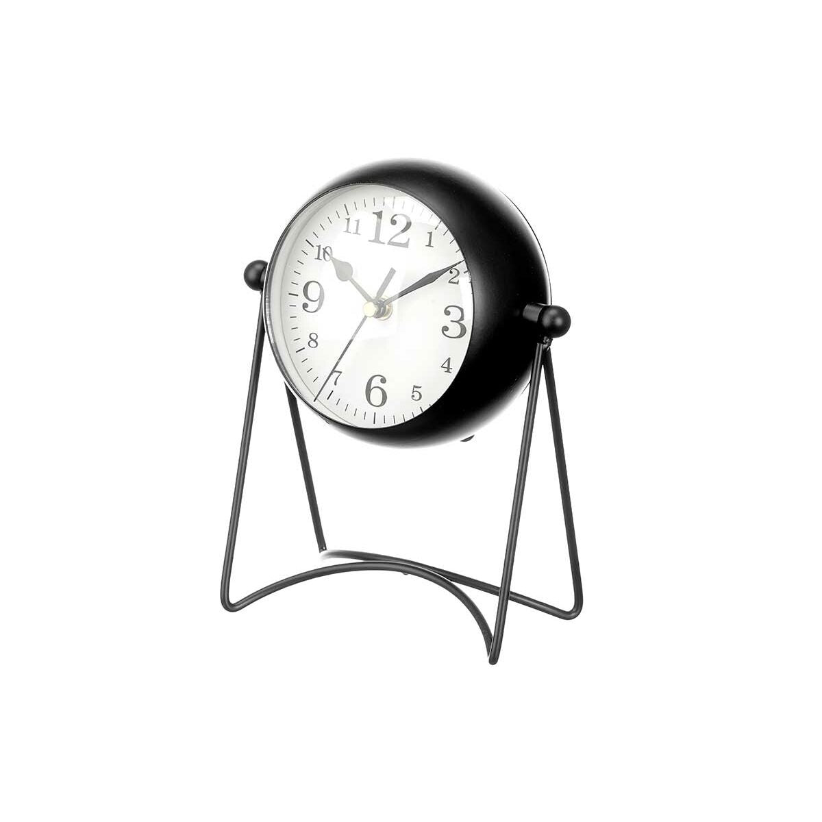 Horloge de table Gift Decor Noir (4 Unités)