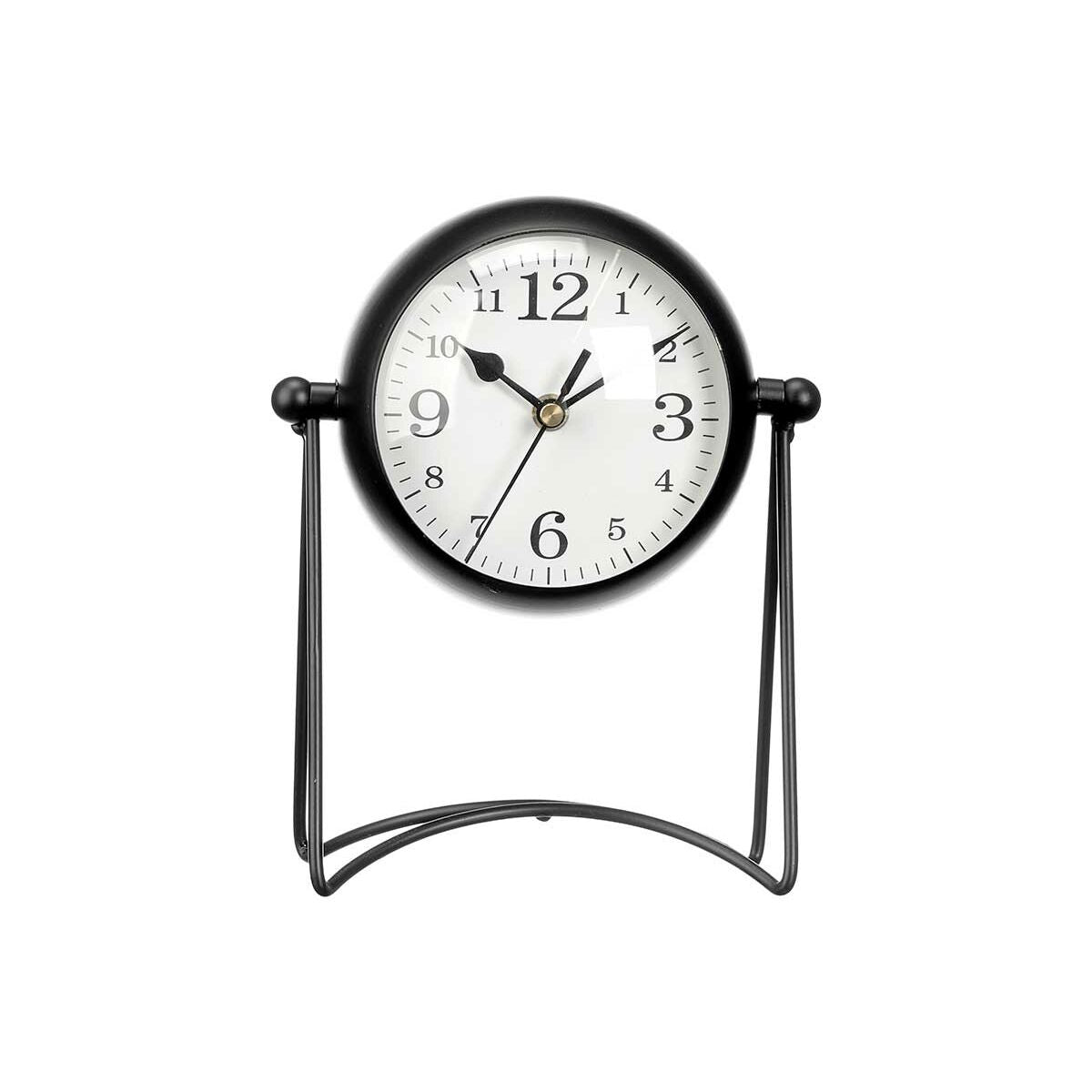 Horloge de table Gift Decor Noir (4 Unités)