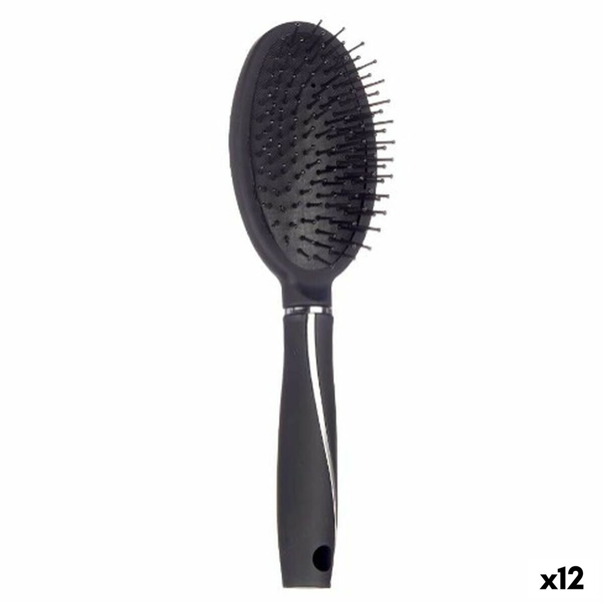 Brosse Berilo Noir Silicone Plastique (12 Unités)