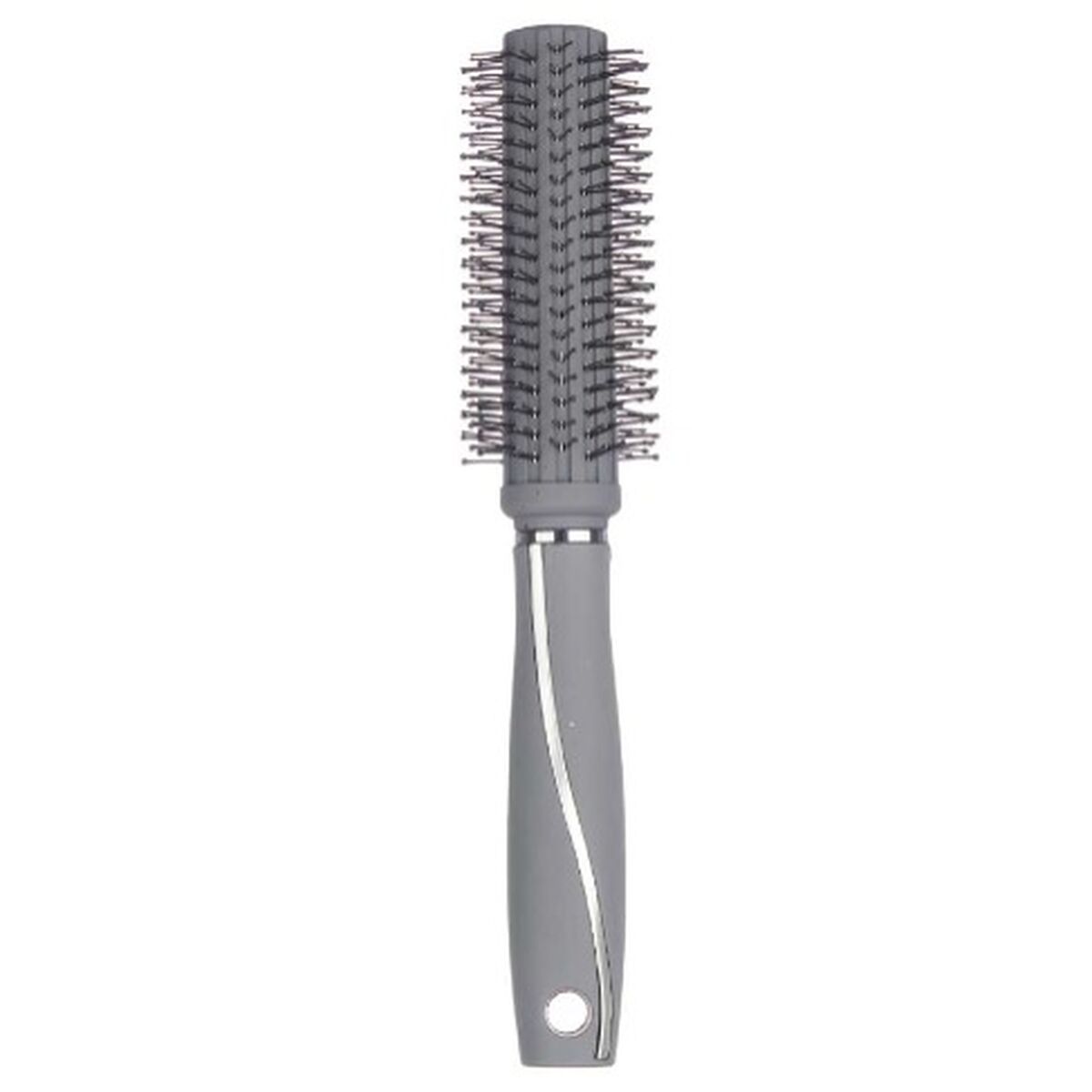 Brosse Ronde Berilo Gris Silicone Plastique (12 Unités)