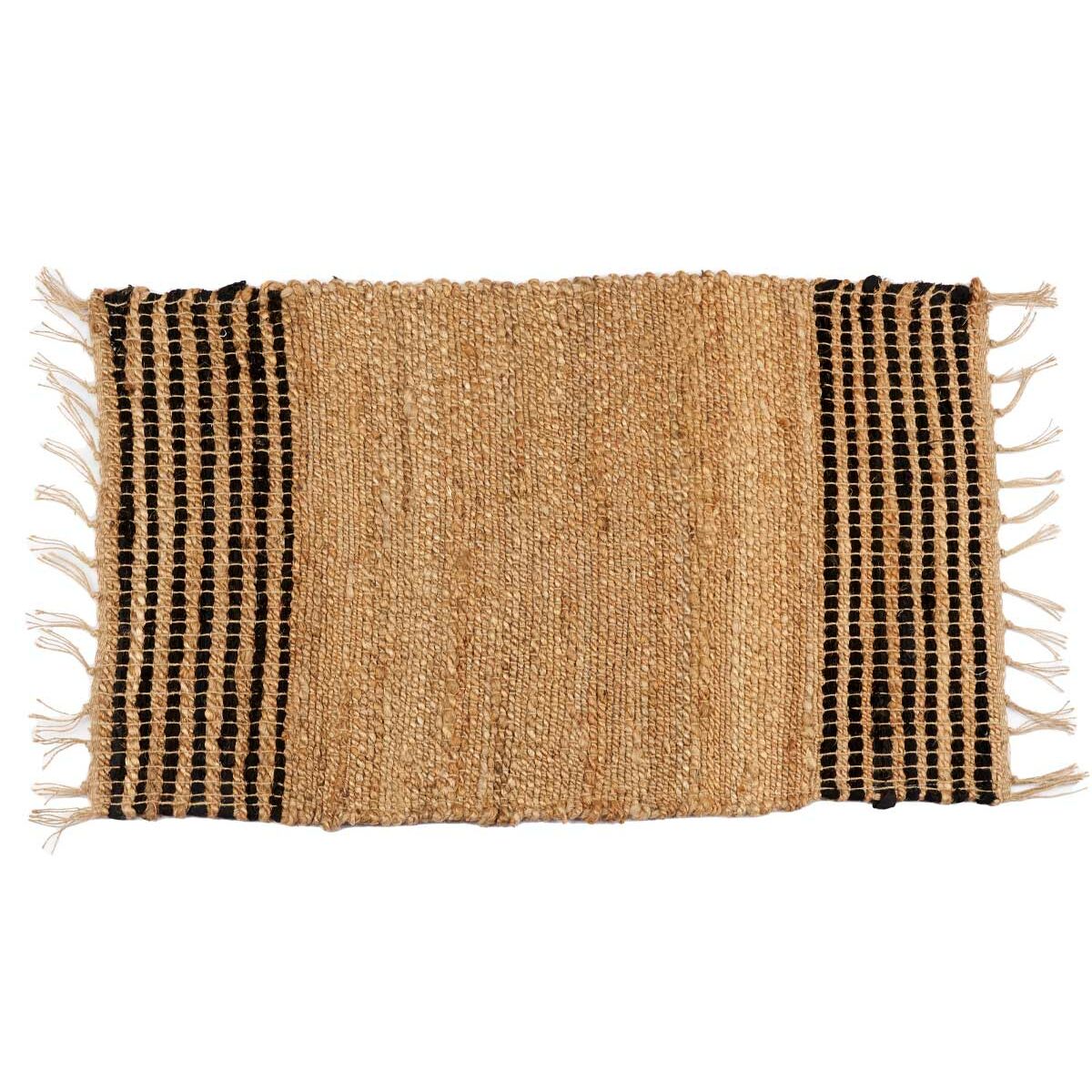 Tapis Gift Decor Noir Naturel 60 x 90 cm (12 Unités)