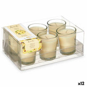 Ensemble de Bougies Parfumées Acorde Vanille Verre (12 Unités)