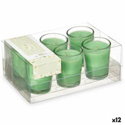 Ensemble de Bougies Parfumées Acorde Jasmin Verre (12 Unités)