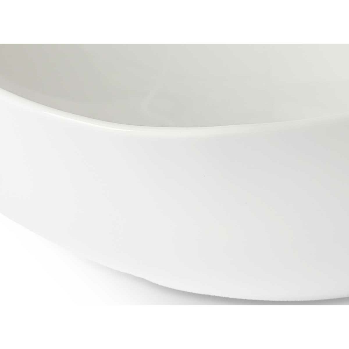 Bol Vivalto Blanc Verre opalin Carré 17,5 x 6 x 17,5 cm (36 Unités)