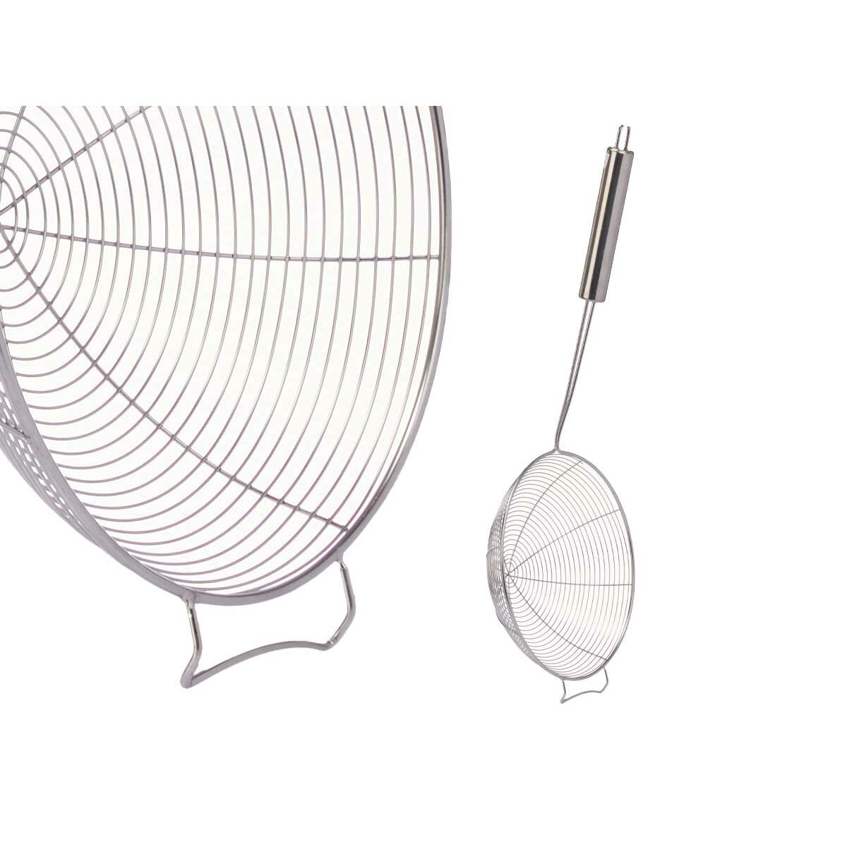 Écumoire Kinvara Métal Acier inoxydable Acier 17 x 44,5 x 6 cm (24 Unités)